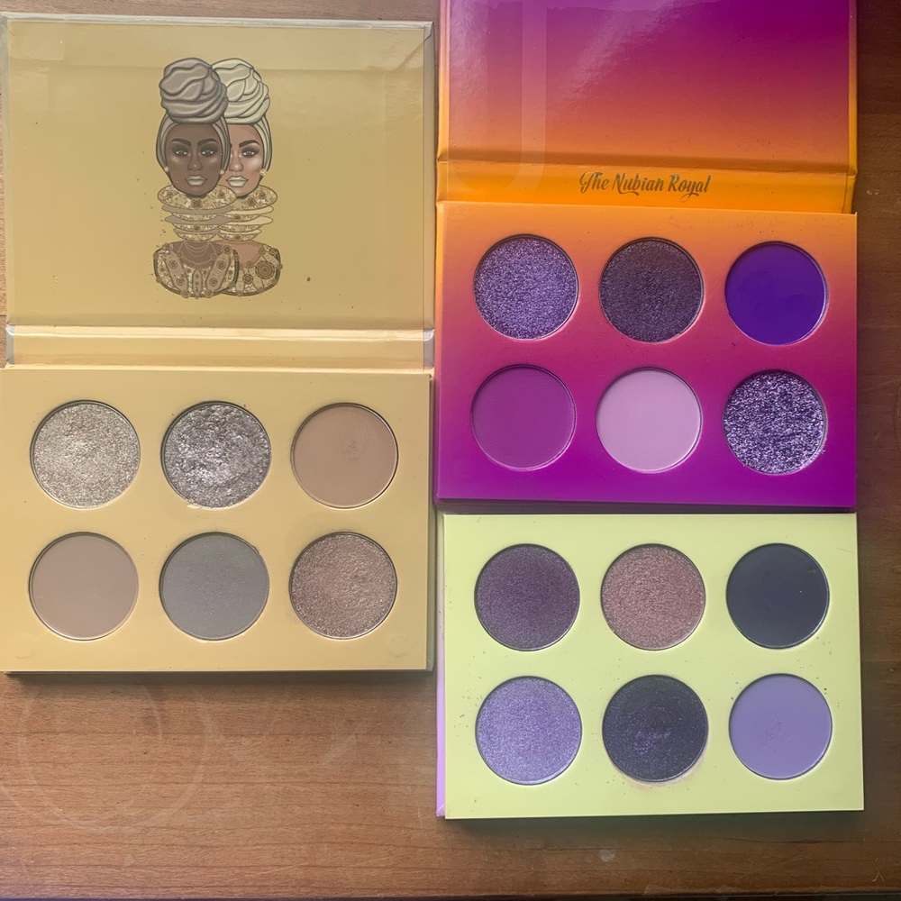 Bundle of three Juvia’s Place palettes.